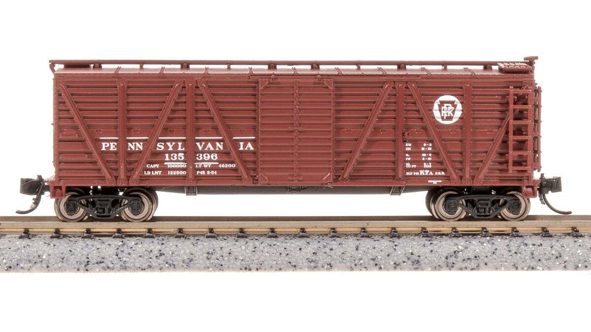 Broadway Limited 8469 N PRR K7 Wood Stock Car with Sheep Sounds #134942