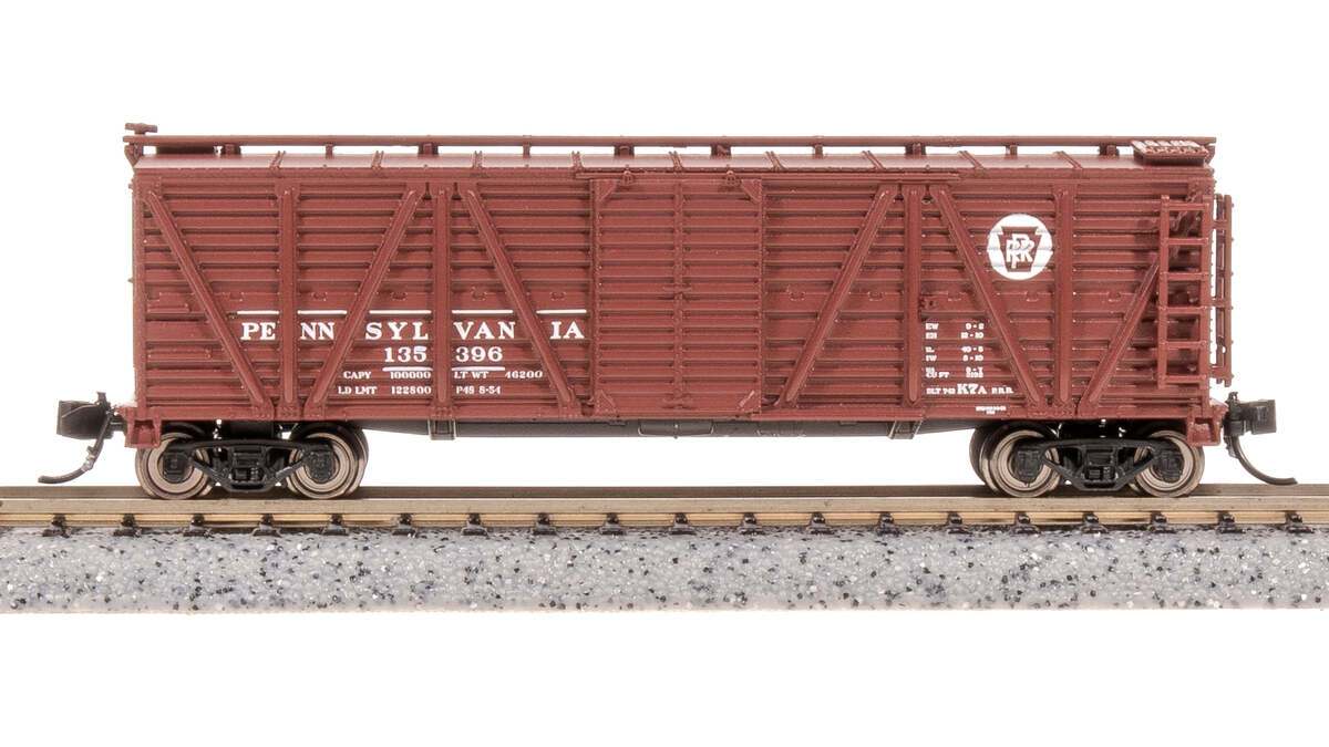 Broadway Limited 8469 N PRR K7 Wood Stock Car with Sheep Sounds #134942