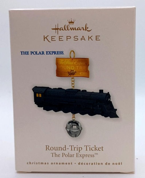 Hallmark QXI2236 Round-Trip Ticket The Polar Express Christmas Ornament Keepsake