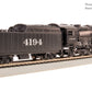 Broadway Limited 7893 HO ATSF T1a 2-8-4 Berkshire Steam Loco w/ Tender #4196
