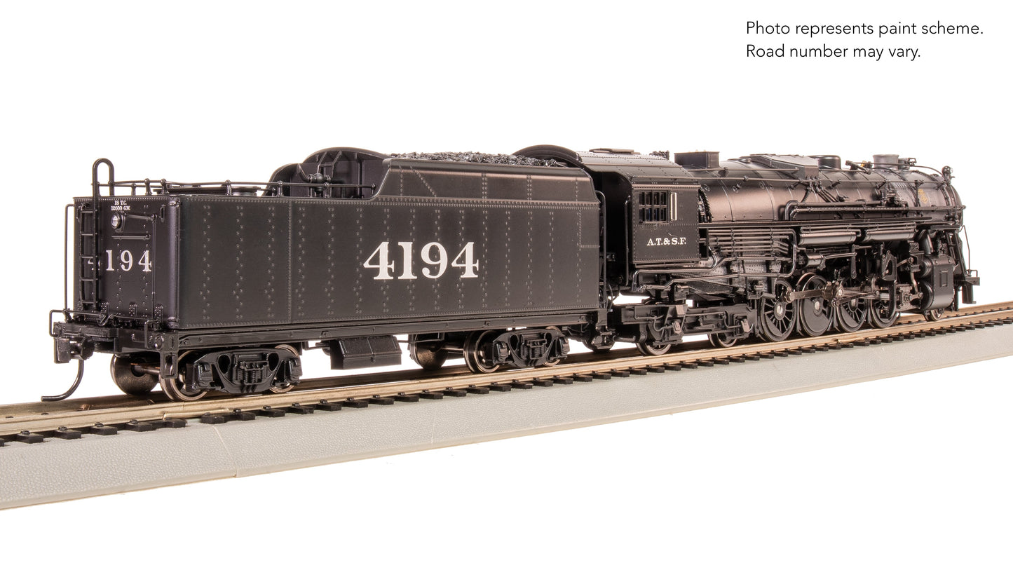 Broadway Limited 7893 HO ATSF T1a 2-8-4 Berkshire Steam Loco w/ Tender #4196