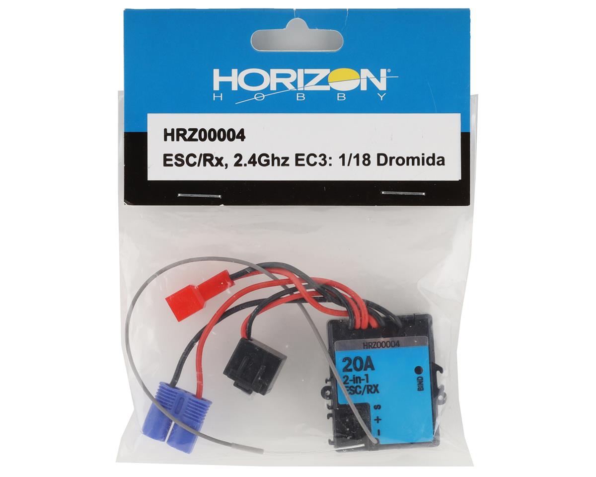 Horizon Fun 00004 1:18 Dromida 4WD ESC Rx 2.4Ghz EC3