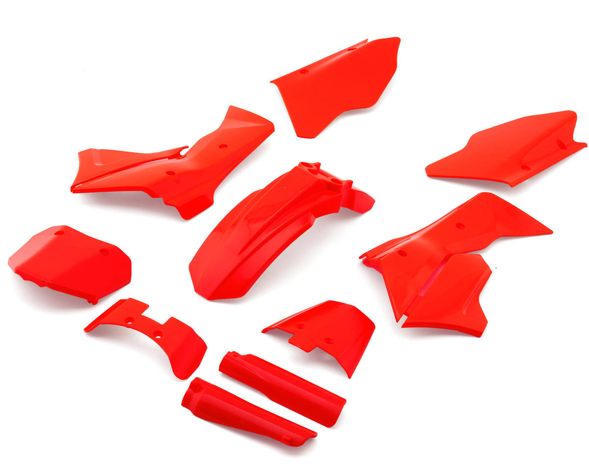 Losi LOS260000 Promoto-MX Red Plastics with Wraps