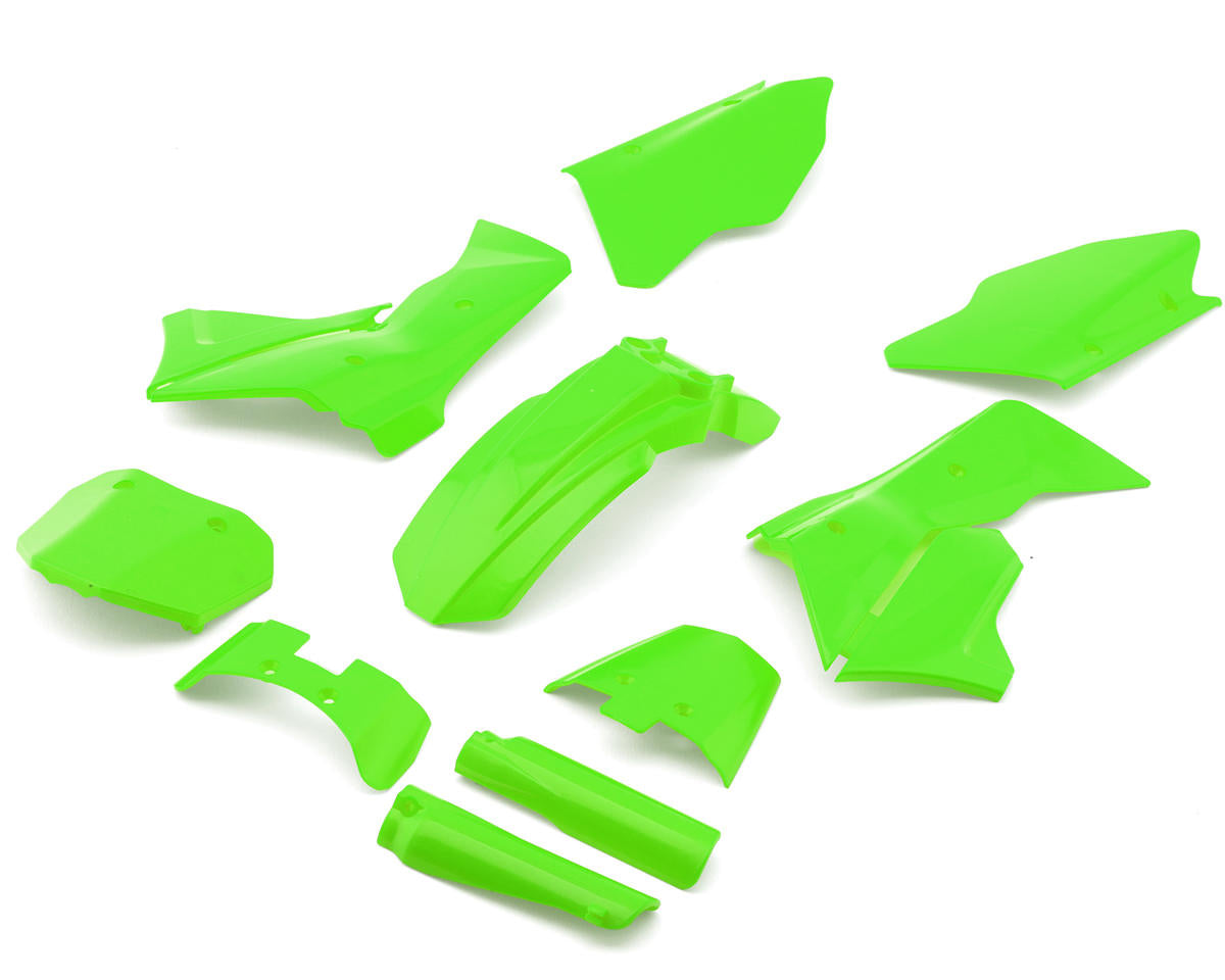 Losi LOS260002 Promoto-MX Green Plastics with Wraps