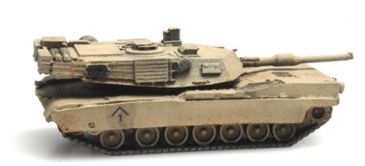 Artitec Models 6160078 1:160 M1A1 N Scale Abrams Desert Train Load