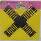 Atlas 41 HO Scale 90 Degree Crossing Single Piece