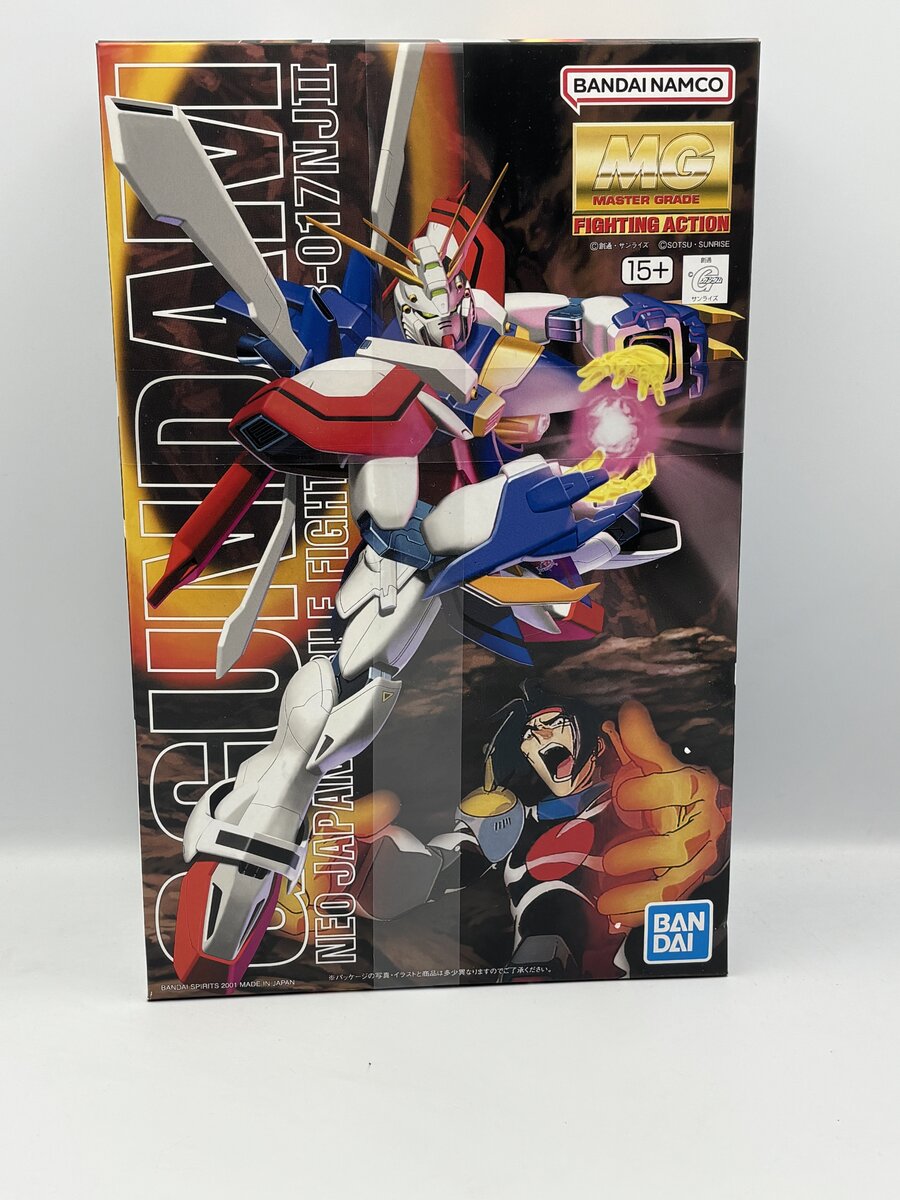 Bandai 5062836 1:100 MG Fighting Action GF13-017NJ II G Gundam Plastic Model Kit