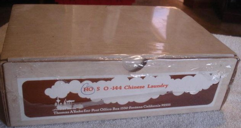 Thomas A Yorke Ent 144 HO Scale Chinese Laundry Building Kit