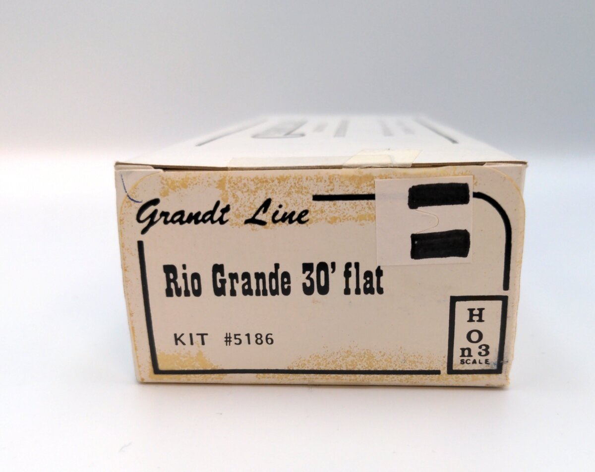 Grandt Line 5186 HOn3 D & RGW Rio Grande 30' Flat Car Kit