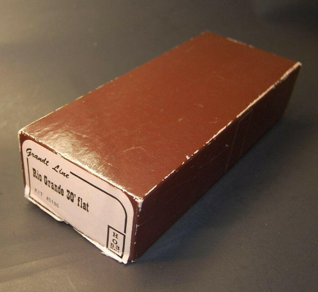 Grandt Line 5186 HOn3 D & RGW Rio Grande 30' Flat Car Kit