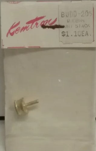 Kemtron BUDD-205 HO Cast Brass Short Stack