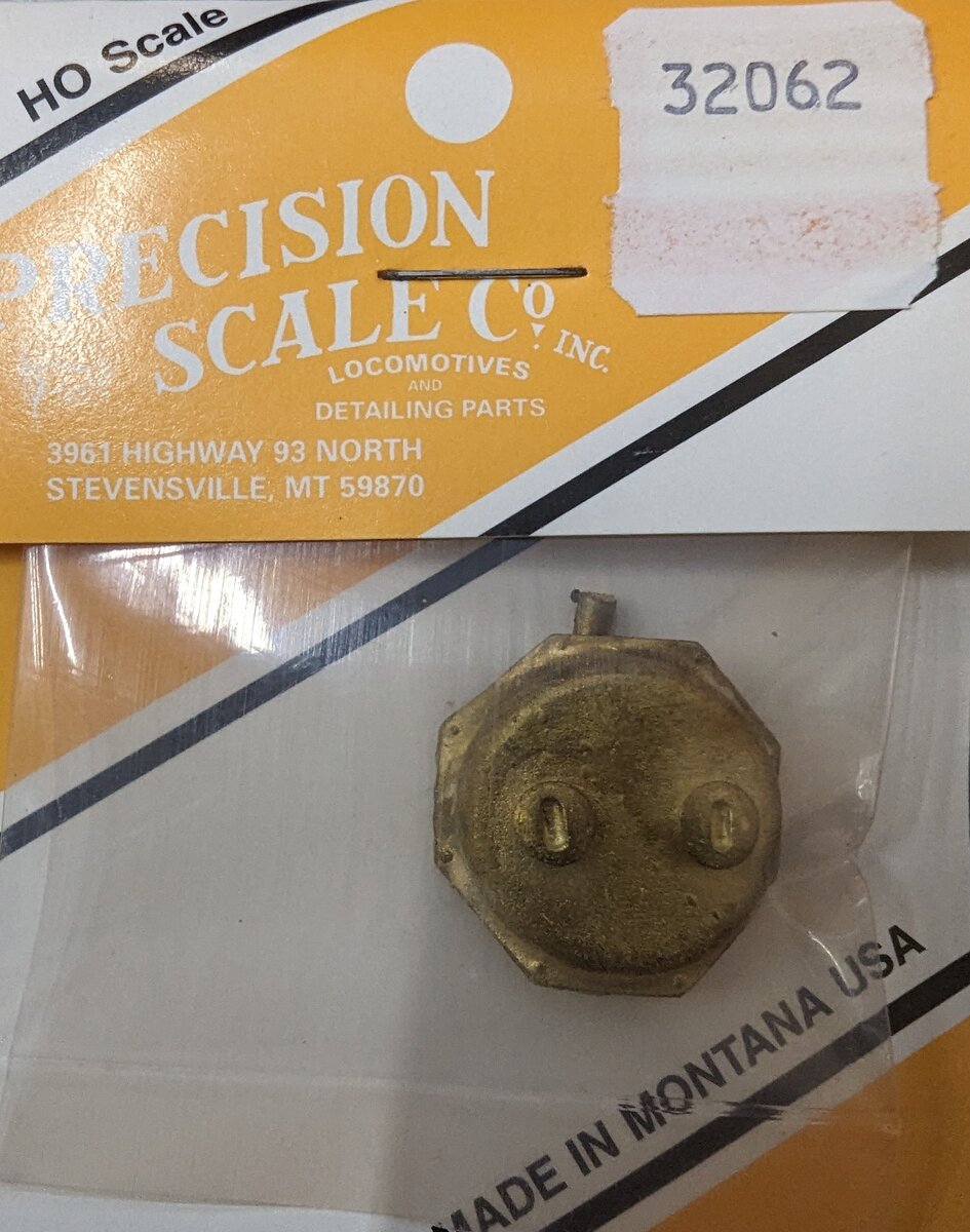 Precision Scale Co. 32062 HO B&O EM-1 Late Model Forward Sand Dome