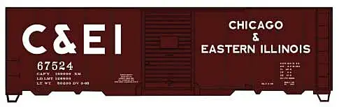 Accurail 3564 HO CEI 40' Single Door Riveted Steel Boxcar #67532