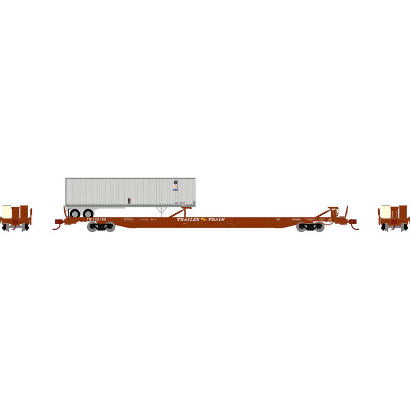 Athearn 14355 N TTX F89F Trailer with 40' Realco Trailer #152199