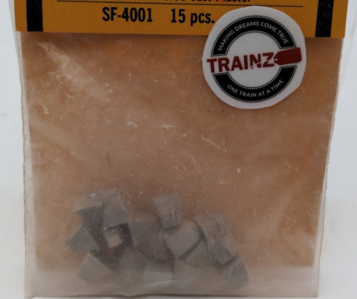 HO West SF4001 HO Scale Sure Footing Pre-Weathered Cast Plaster (Pack of 15)
