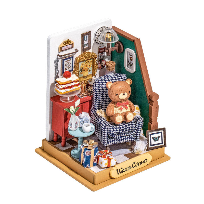 Robotime DS028 Rolife Holiday Living Room DIY Miniature House