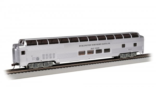 Bachmann 13010 HO BNSF Bay View 85' Budd Full Dome Car with Lighted Interior #31