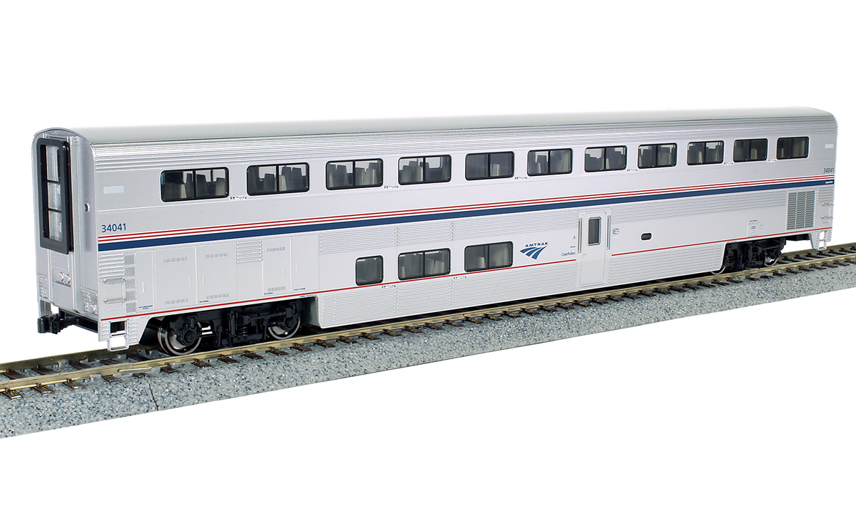 Kato 35-6057 HO Amtrak Superliner I Coach #34041