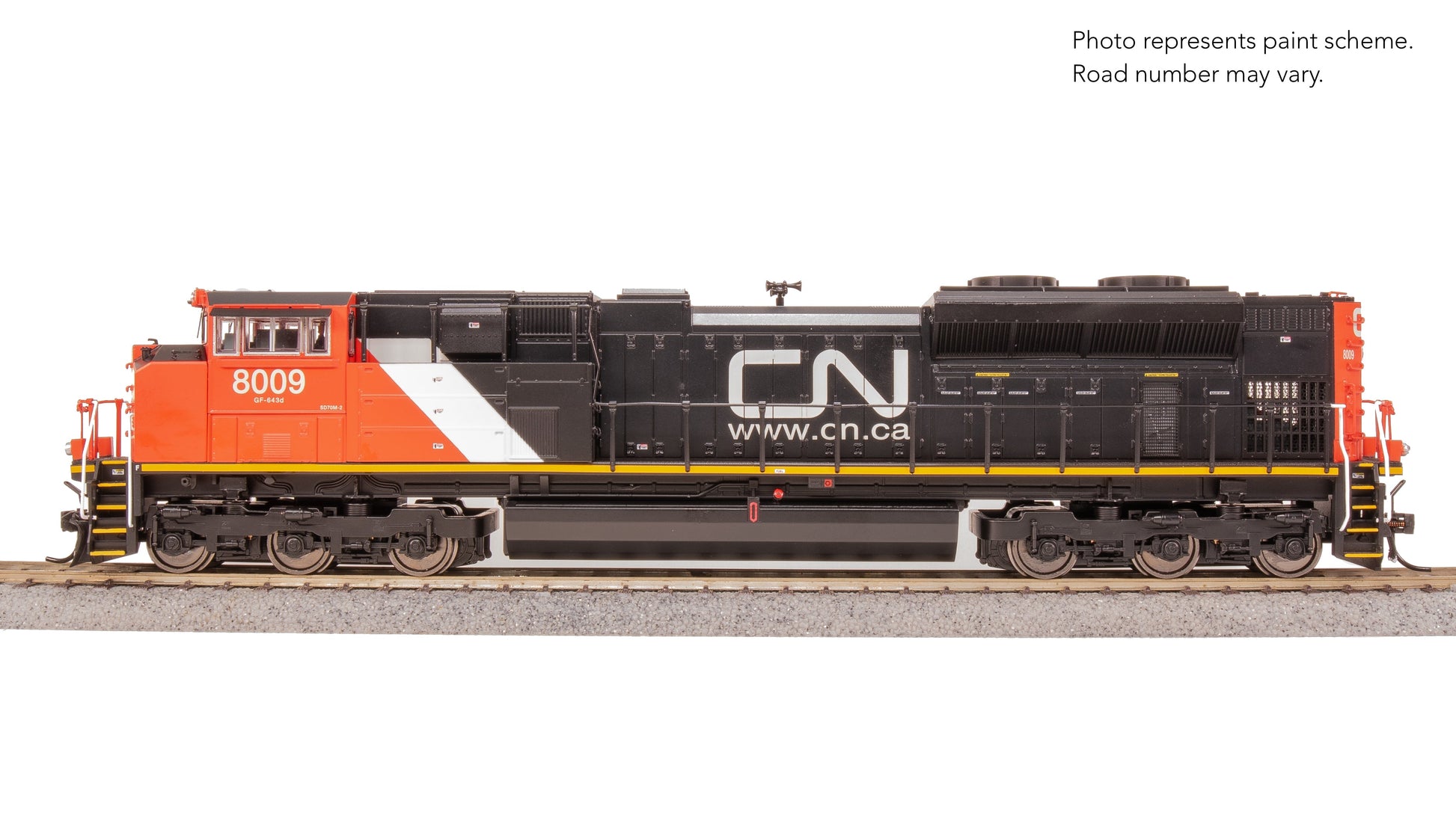 Broadway Limited 8705 HO CN EMD SD70M-2 Diesel Locomotive DCC-Ready 8016