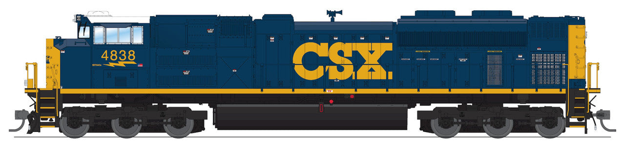 Broadway Limited 8677 HO CSX EMD SD70ACe Diesel Loco Sound/DC/DCC w/ Smoke #4845