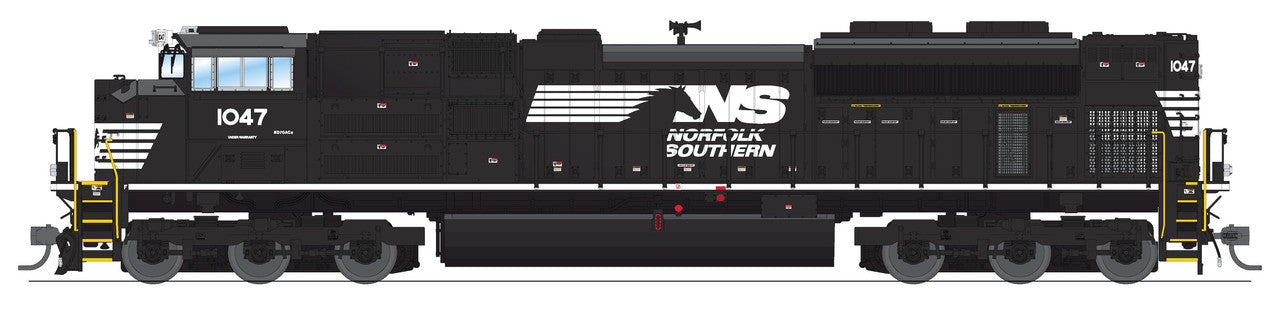 Broadway Limited 8680 HO NS EMD SD70ACe Diesel Loco Sound/DC/DCC w/ Smoke #1055