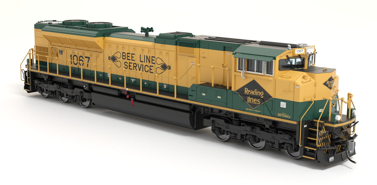Broadway Limited 8682 HO NS EMD SD70ACe Diesel Loco Sound/DC/DCC w/ Smoke #1067