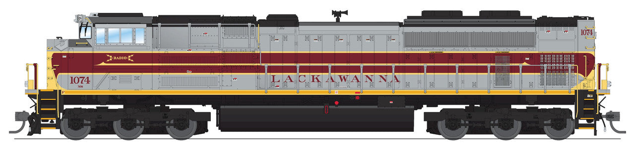 Broadway Limited 8681 HO NS EMD SD70ACe Diesel Loco Sound/DC/DCC w/ Smoke #1074