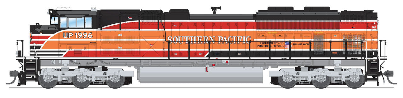 Broadway Limited 8689 HO UP EMD SD70ACe Diesel Loco Sound/DC/DCC w/ Smoke #1996