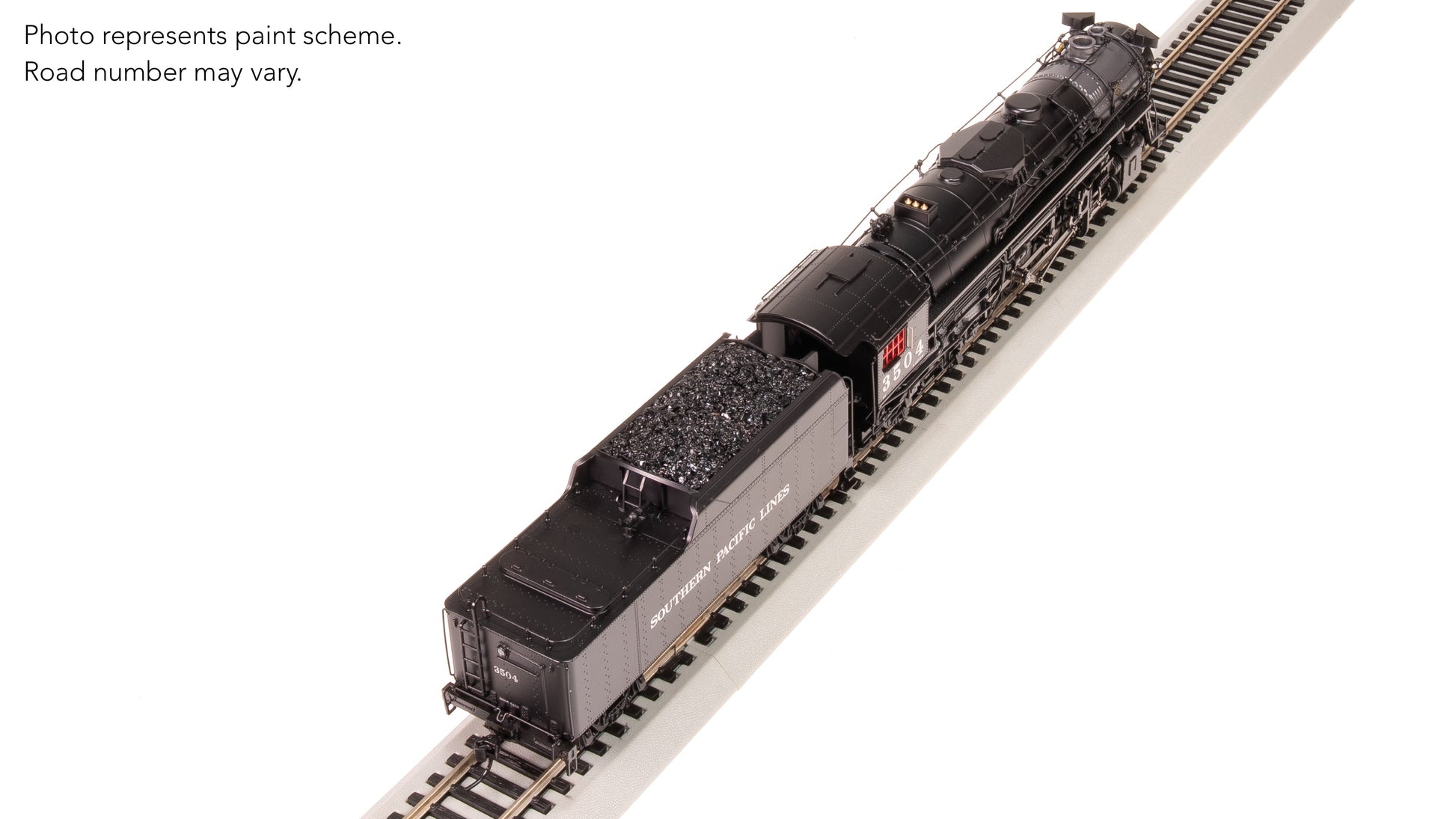 Broadway Limited 7901 HO SP T1a 2-8-4 Berkshire Steam Locomotive w/ Tender #3504