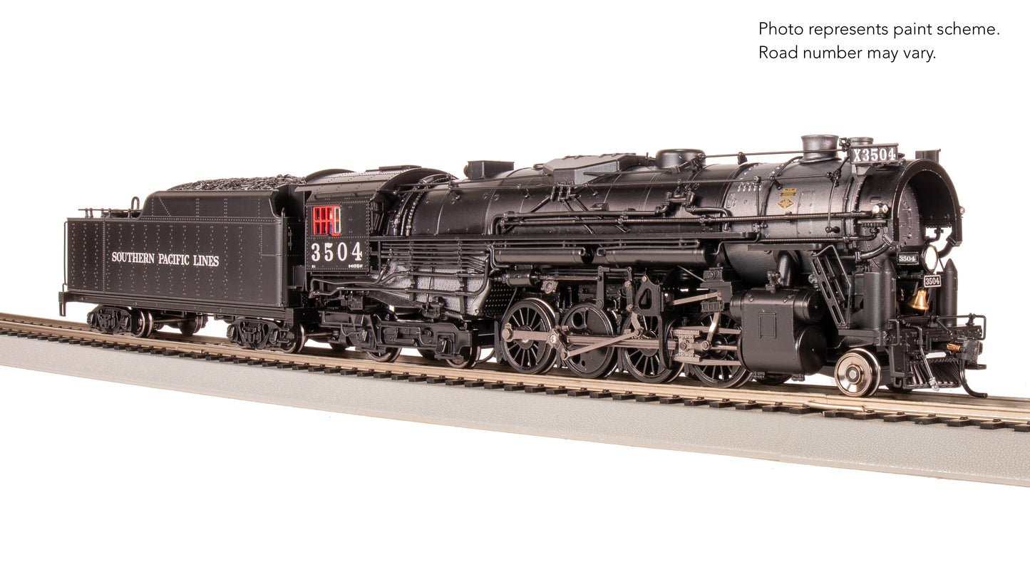 Broadway Limited 7901 HO SP T1a 2-8-4 Berkshire Steam Locomotive w/ Tender #3504