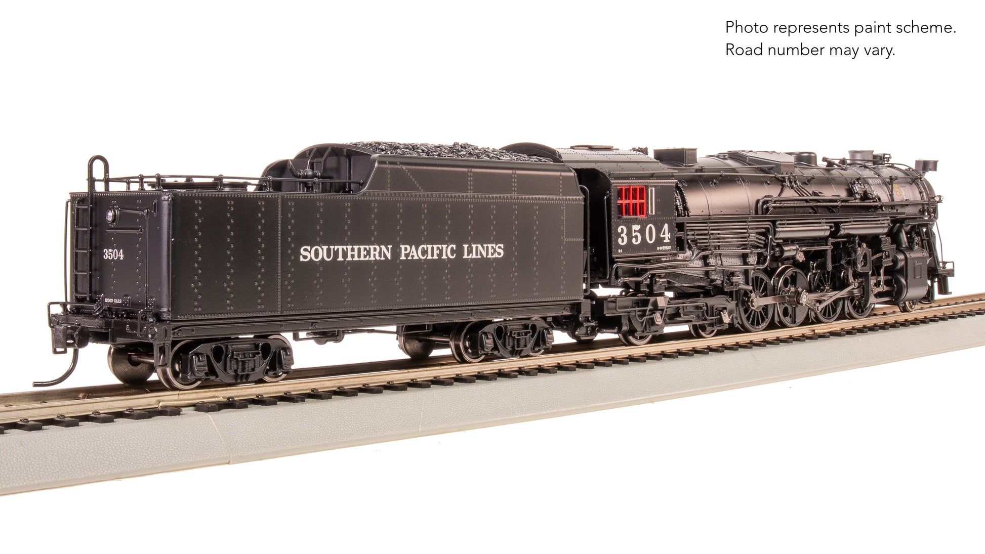 Broadway Limited 7901 HO SP T1a 2-8-4 Berkshire Steam Locomotive w/ Tender #3504