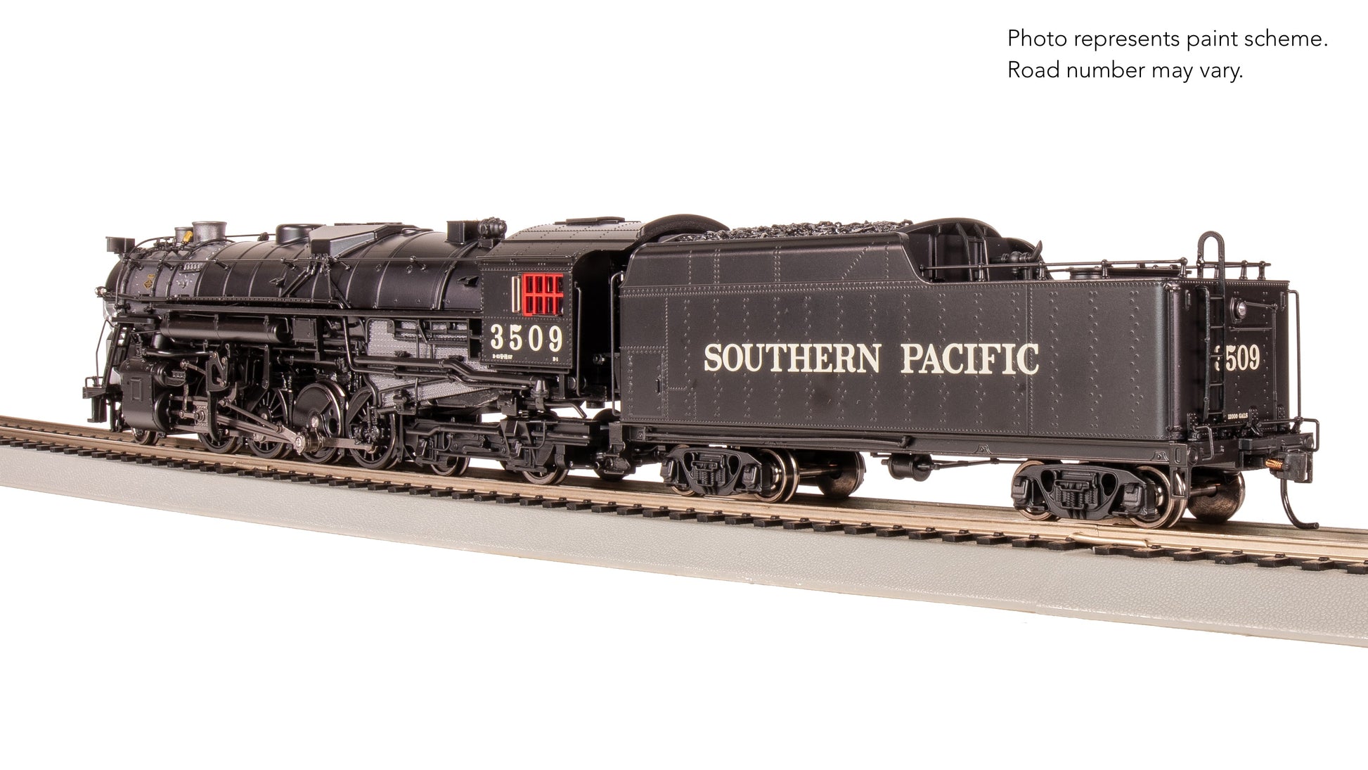Broadway Limited 7903 HO SP T1a 2-8-4 Berkshire Steam Loco w/ Sound/DC/DCC #3509