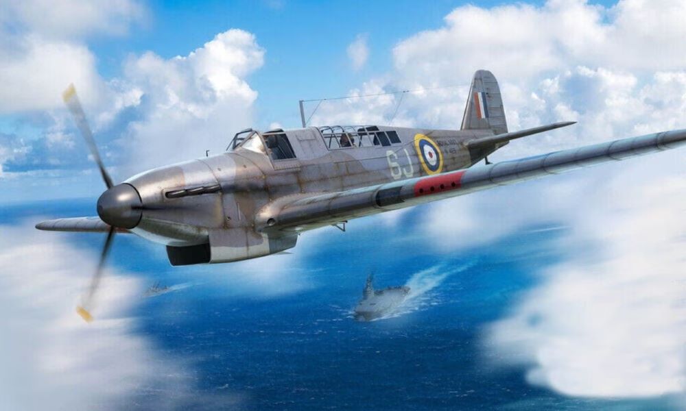Trumpeter 05822 1:48 British Fulmar MK.I Carrier-Based Fighter Aircraft Kit