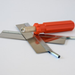 Evergreen Scale Models 73000 Medium-Duty #5 Handle with 2 Saw Blades