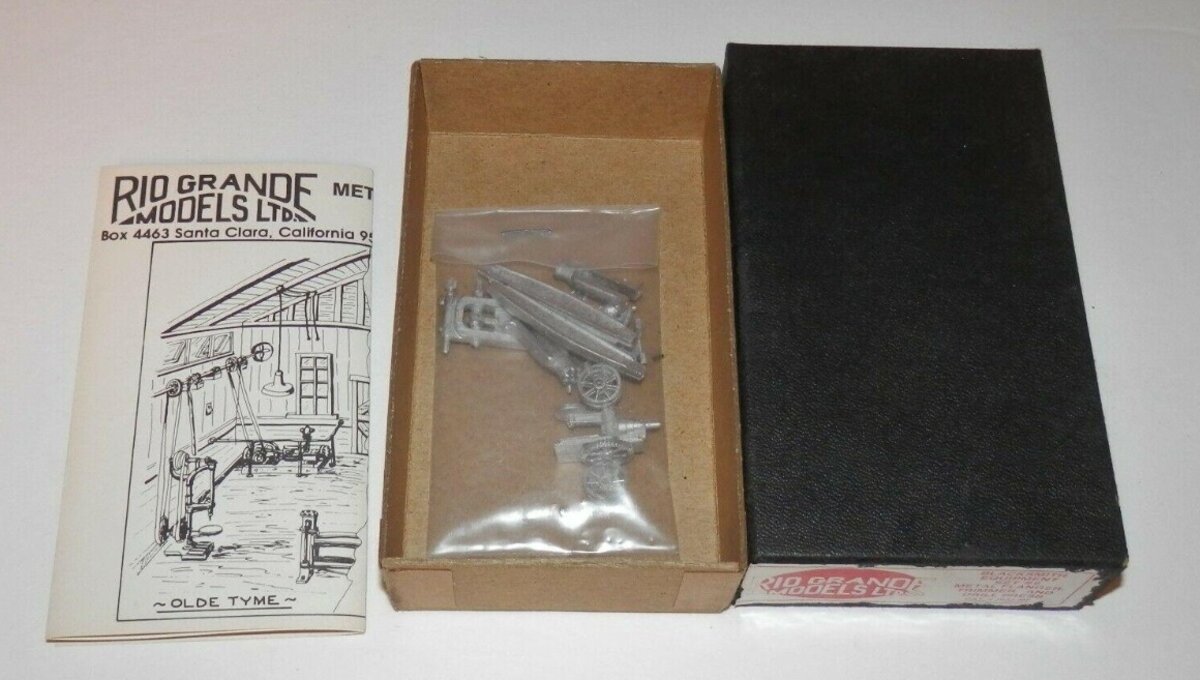 Rio Grande Models 3033 HO Metal Flanger Trimmer & Drill Set #6 Kit