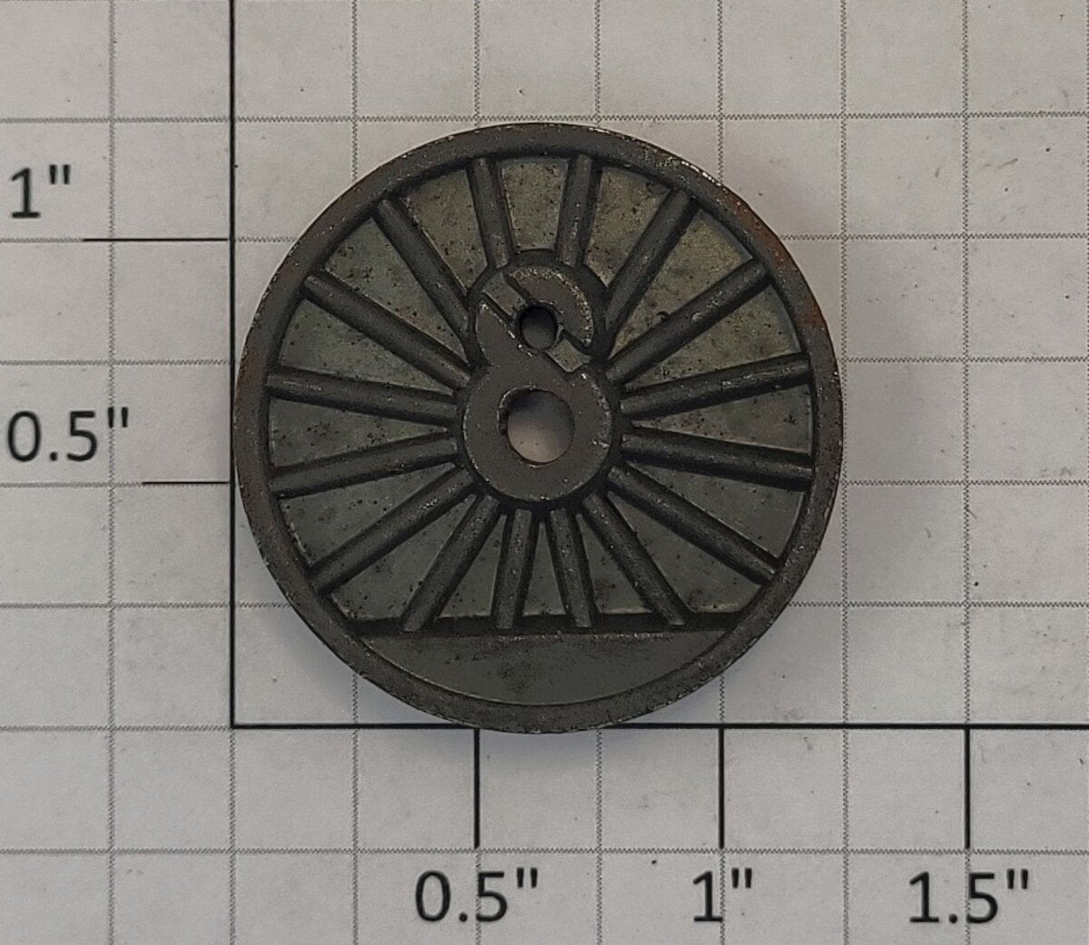Lionel 2036-137 Diecast Plain Center Wheel