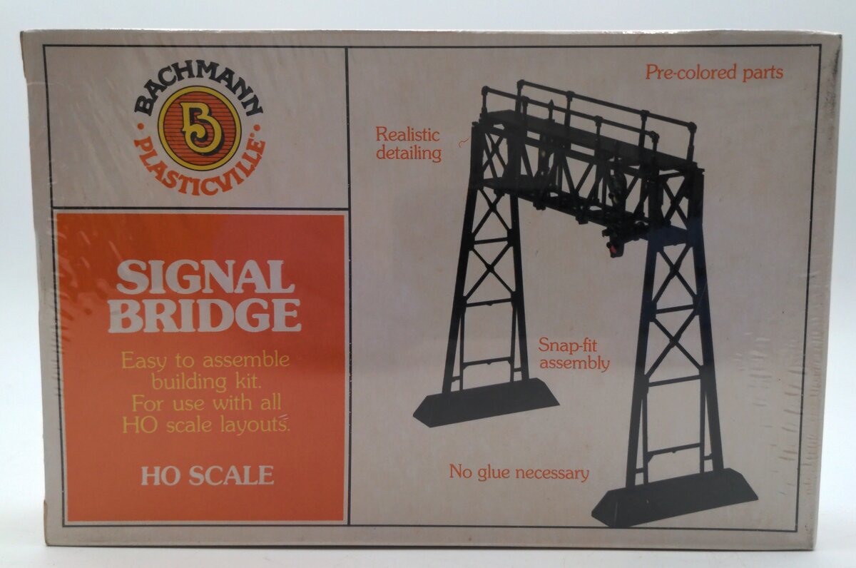 Bachmann 2634 HO Scale Signal Bridge Plastic Kit