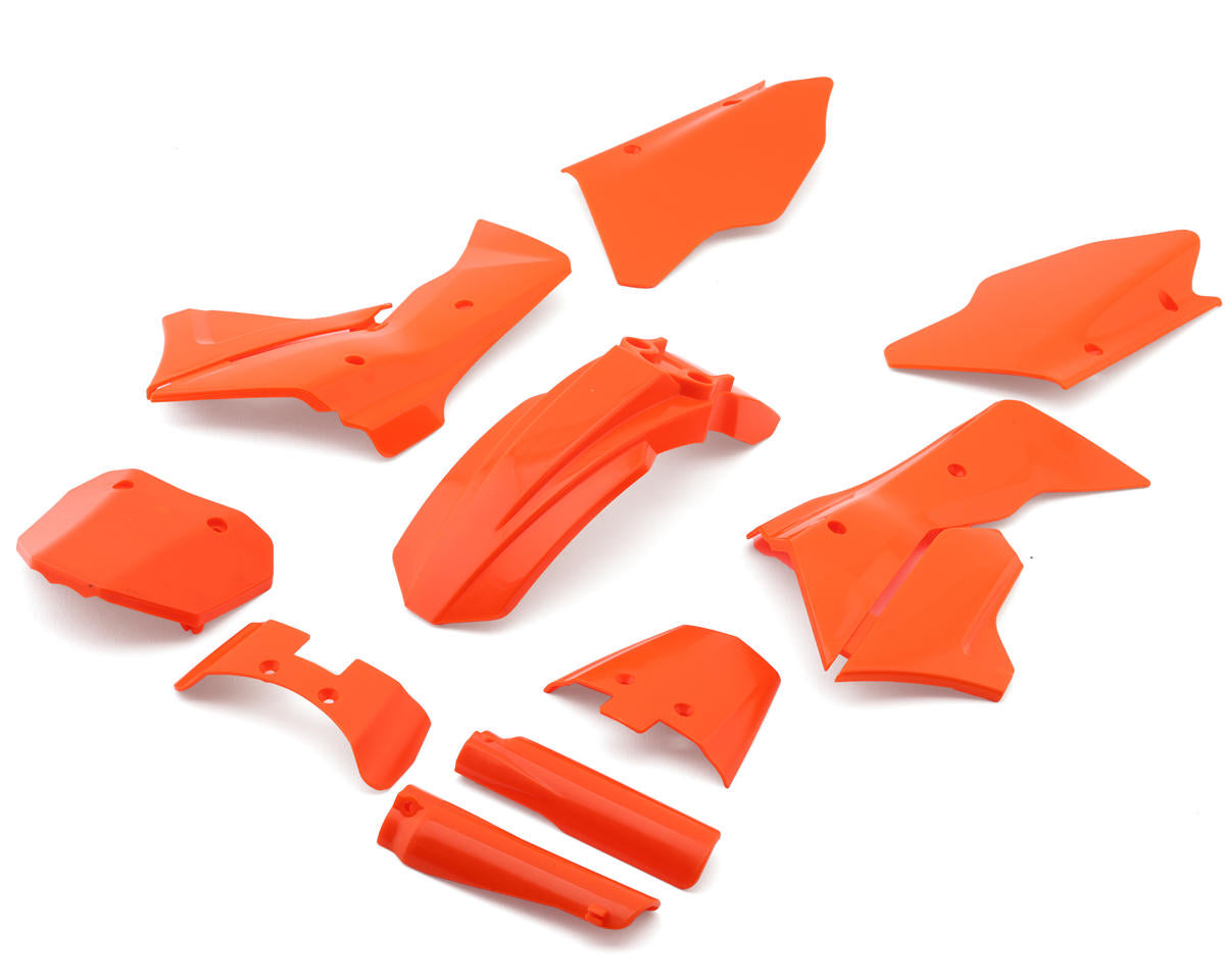 Losi LOS260004 Promoto-MX Orange Plastics with Wraps