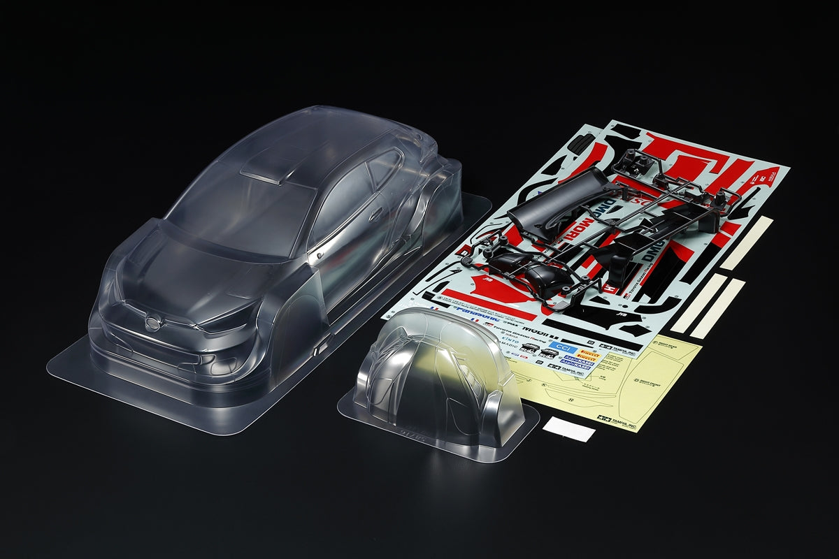 Tamiya 51707 1:10 Toyota GAZOO WRT GR Yaris Rally 1 Hybrid RC Body Set
