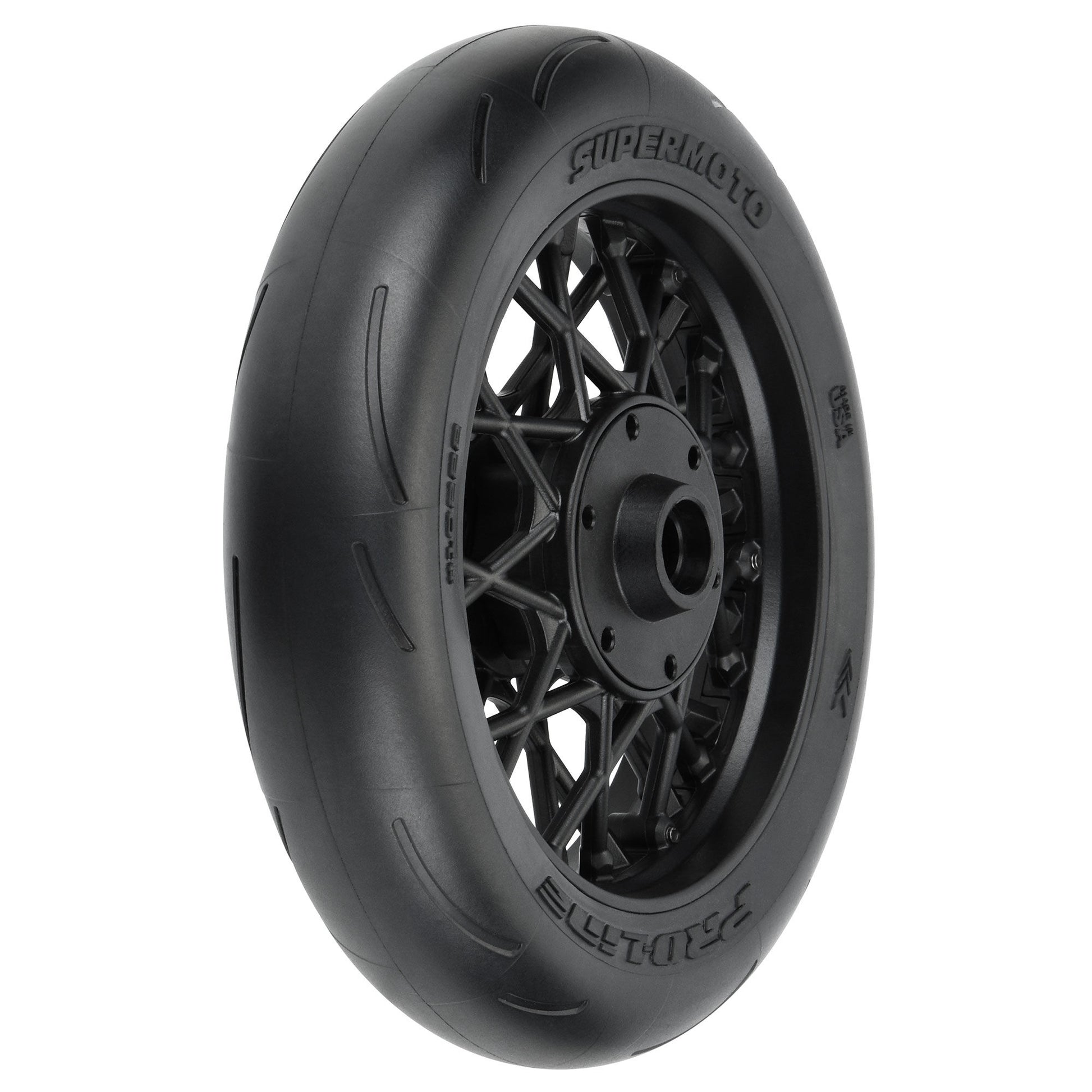Pro-Line Racing 1022210 1:4 PROMOTO-MX MTD Black Supermoto S3 Front Tire
