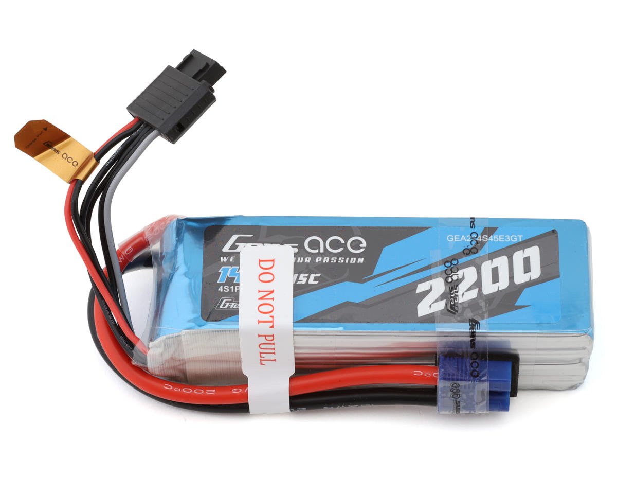Gens Ace GEA224S45E3GT G-Tech Smart 4S LiPo Battery 45C with EC3 Connector