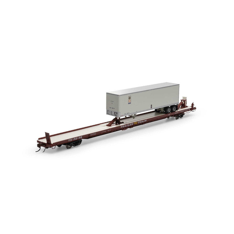 Athearn G69605 HO TTX F89F Trailer with 40' Realco Trailer #152199