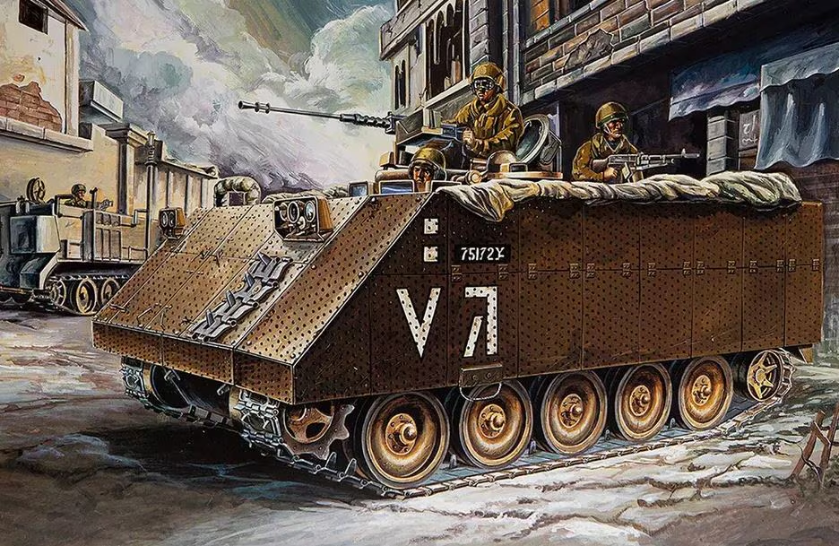 Academy 13557 1:35 M113 Zelda APC Plastic Model Kit
