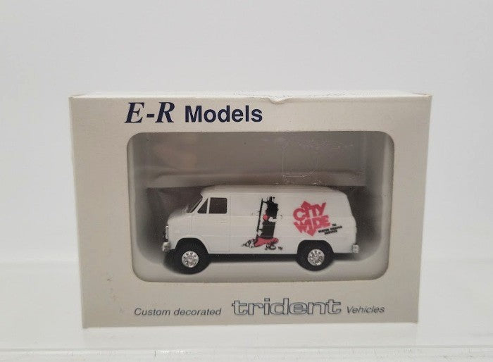 E-R Models 040-90413 HO Scale City Wide Water Heater GMC Panel Van