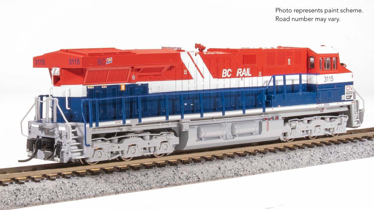 Broadway Limited 8643 N CBQ GE ES44AC Diesel Locomotive Standard DC #6325
