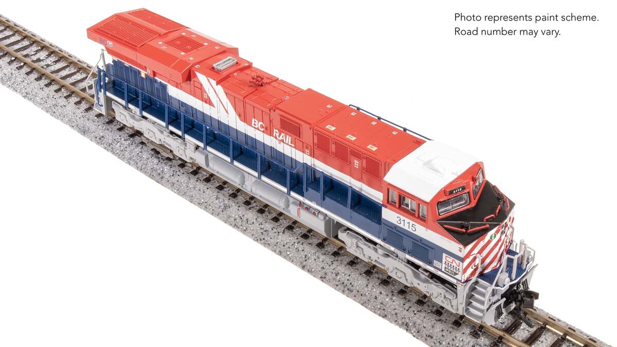 Broadway Limited 8643 N CBQ GE ES44AC Diesel Locomotive Standard DC #6325