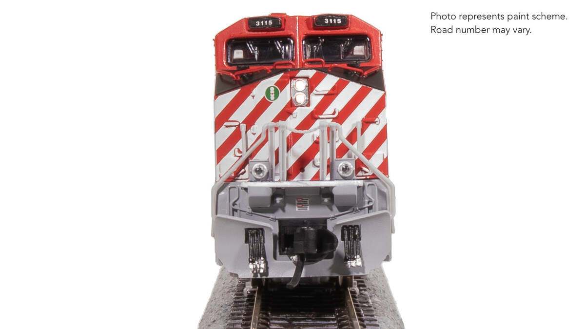 Broadway Limited 8631 N CN BC Rail GE ES44AC Diesel Locomotive Standard DC #3115