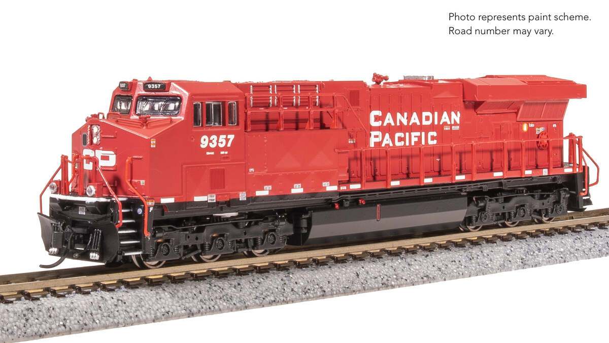 Broadway Limited 8633 N CP Red GE ES44AC Diesel Locomotive Standard DC #9368