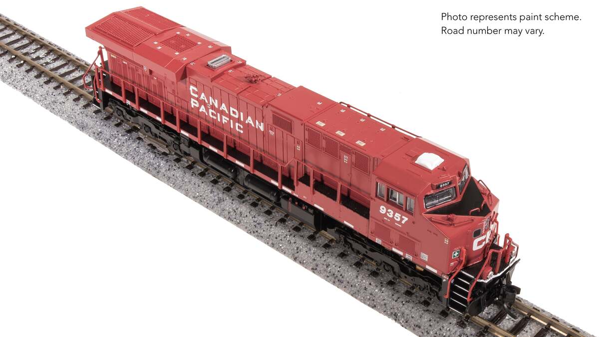 Broadway Limited 8633 N CP Red GE ES44AC Diesel Locomotive Standard DC #9368