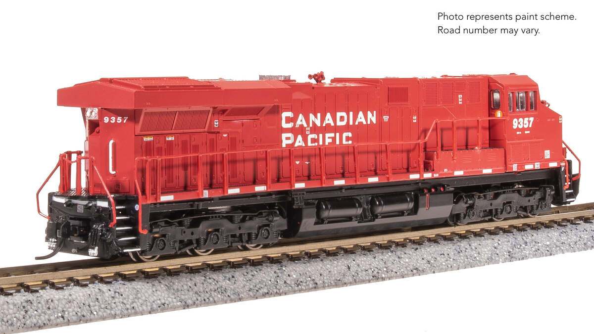 Broadway Limited 8633 N CP Red GE ES44AC Diesel Locomotive Standard DC #9368